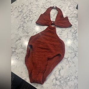 Hunza G cutout one piece